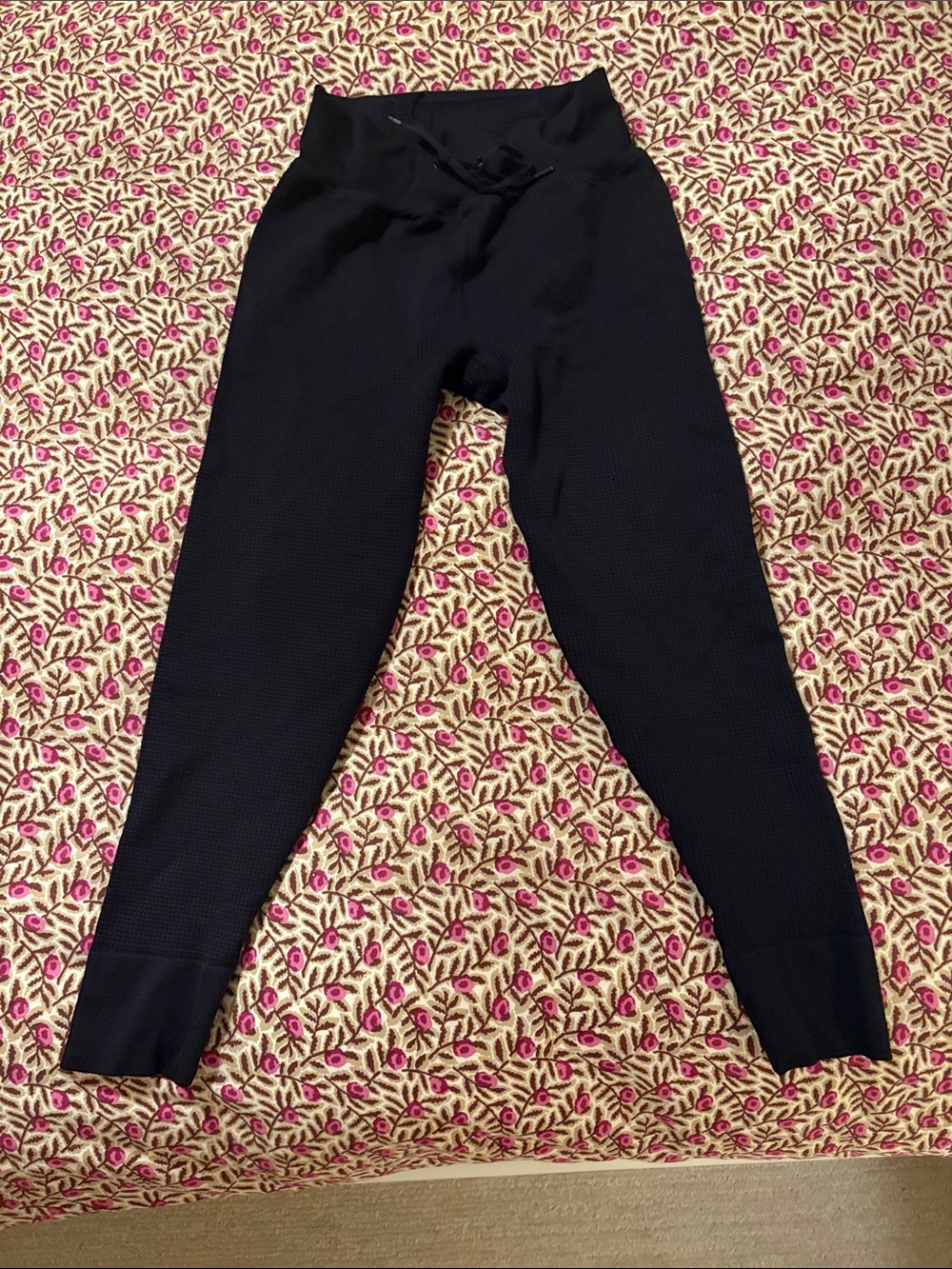 PINK Waffle Knit Leggings size XL
